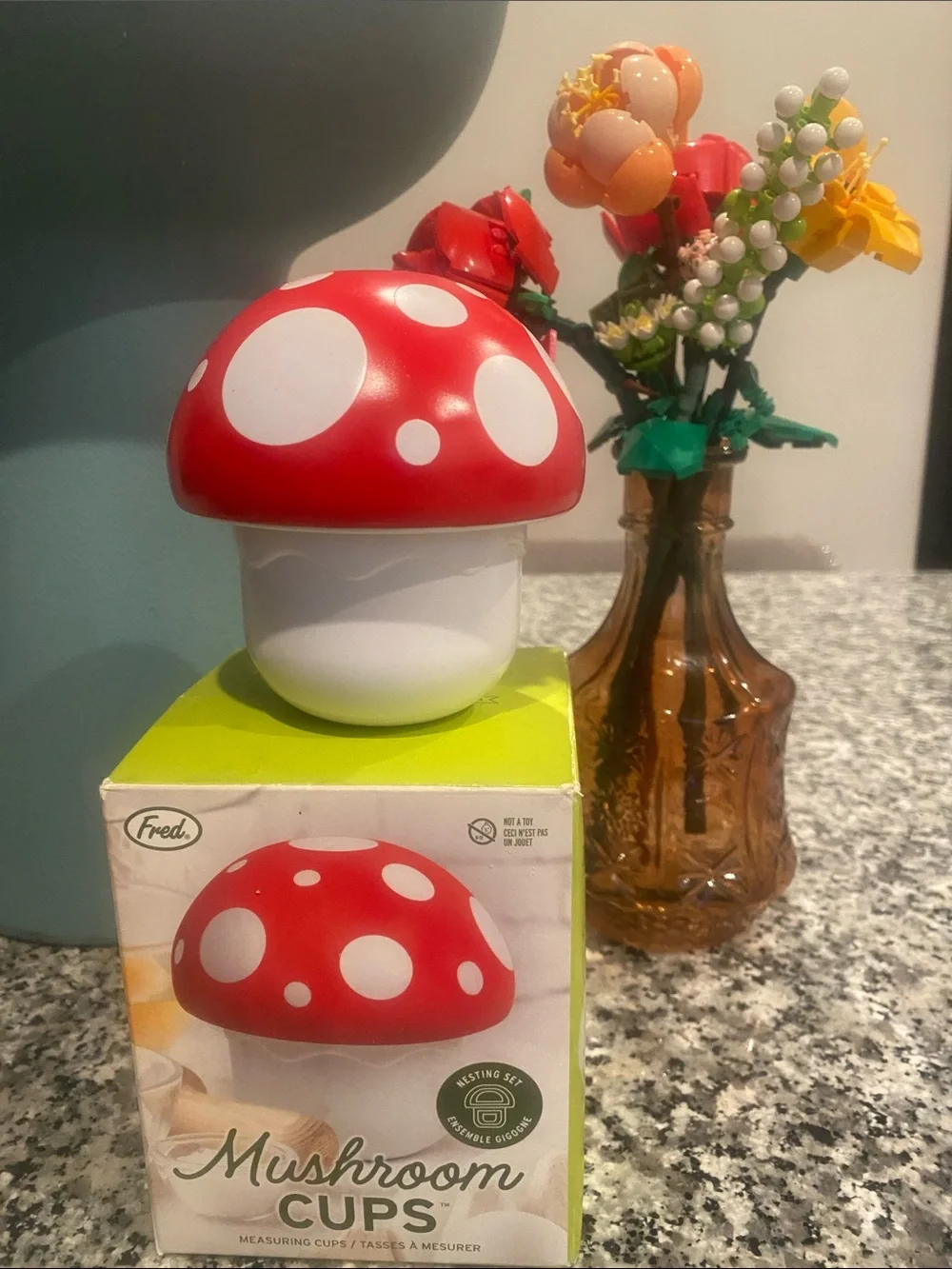 NWB FRED Mushroom Nesting Measuring Cups